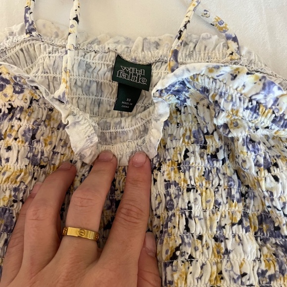 Wild Fable Floral Set Multi Colored Women’s Size XS NWT - Picture 5 of 6